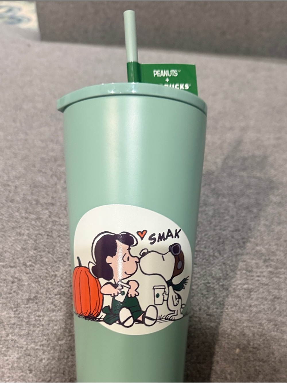Starbucks Snoopy tumbler NWT